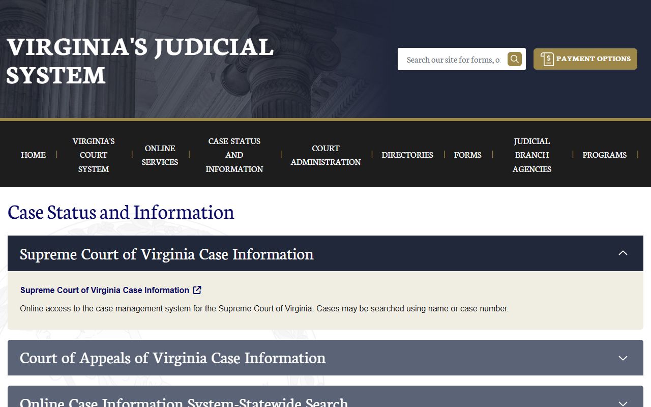 Grayson County court records after arrest search through Virginia court case information